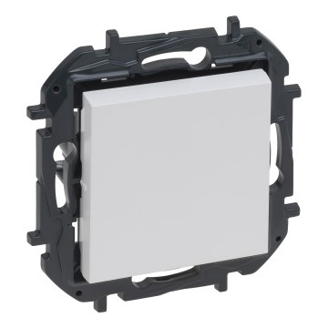 Legrand - Enpolet afbryder nr. 1 uden ramme NILOE STEP hvid