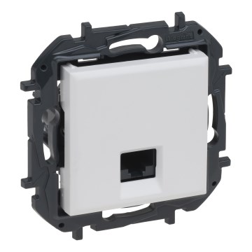 Legrand - Ethernet-udtag RJ45 uden ramme NILOE STEP hvid