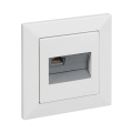 Legrand - Ethernetudtag RJ45 med ramme SUNO hvid