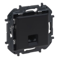 Legrand - Ethernetudtag RJ45 uden ramme NILOE STEP sort