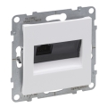Legrand - Ethernetudtag RJ45 uden ramme SUNO hvid