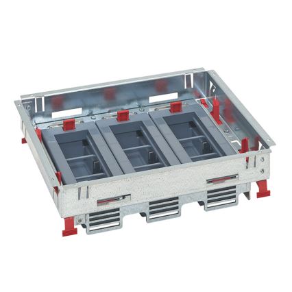 LEGRAND - Gulvboks til beton 18 moduler (9 enheder 45x45)