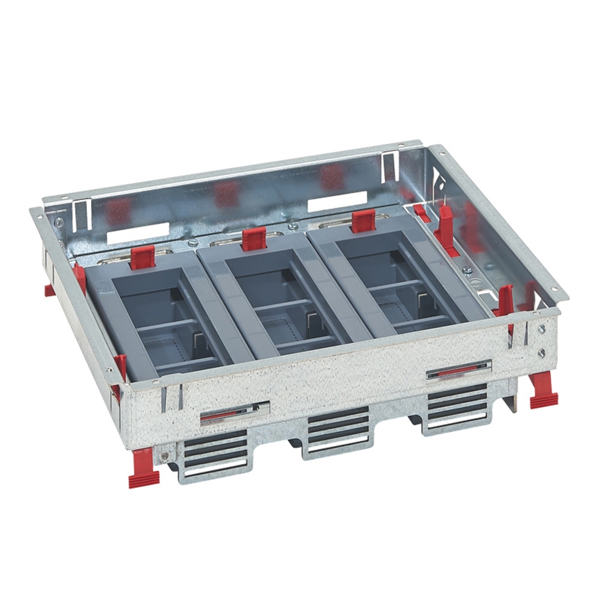 LEGRAND - Gulvboks til beton 18 moduler (9 enheder 45x45)