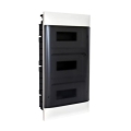 Legrand - Indbygget fordelingsskab 36M IP40 hvid/sort