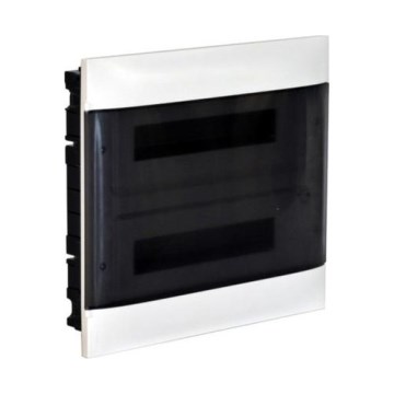Legrand - Indbygningsfordelingstavle 24M IP40 hvid/sort