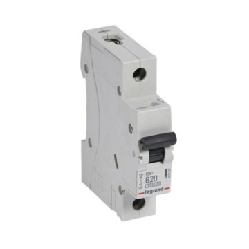 Legrand - Modulær 1-polet automatsikring RX3 1P B 20A 6000A