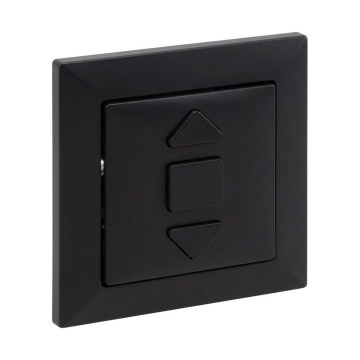 Legrand - Persiennebetjening med ramme SUNO sort