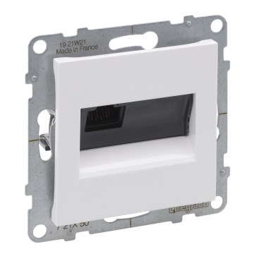 Legrand - RJ45 Ethernet-udtag uden ramme SUNO hvid