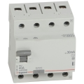 Legrand - RX3 4-polet fejlstrømsafbryder 4P, 40 A, 30 mA, AC