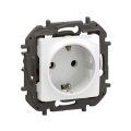 Legrand - SCHUKO-stikkontakt til husstanden uden ramme NILOE 250V hvid