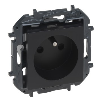 Legrand - Stikkontakt til bolig uden ramme NILOE STEP 250V sort