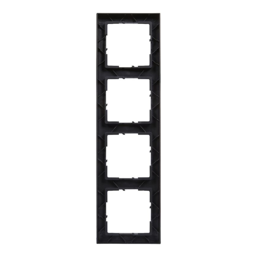 Legrand - SUNO 4-modulsramme, sort