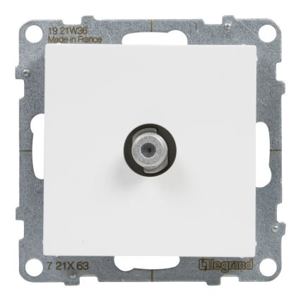 Legrand - TV-udtag uden ramme SUNO hvid