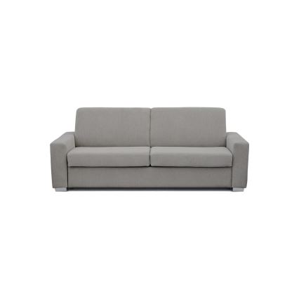 LEKA trepersoners sovesofa til daglig brug, grå