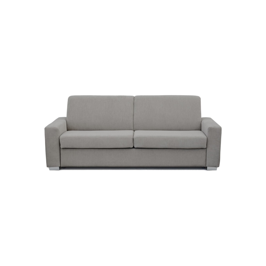 LEKA trepersoners sovesofa til daglig brug, grå