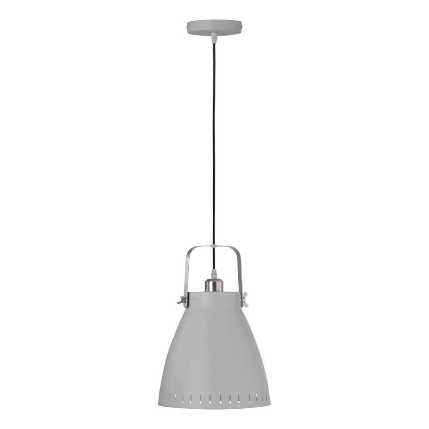 Leuchten Direkt 11059-15 - Pendel EVA 1xE27/60W/230V diameter 21,5 cm grå