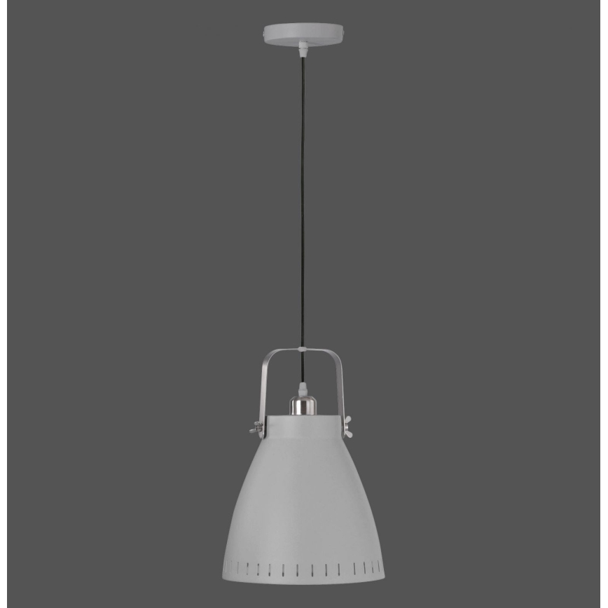Leuchten Direkt 11059-15 - Pendel EVA 1xE27/60W/230V diameter 21,5 cm grå
