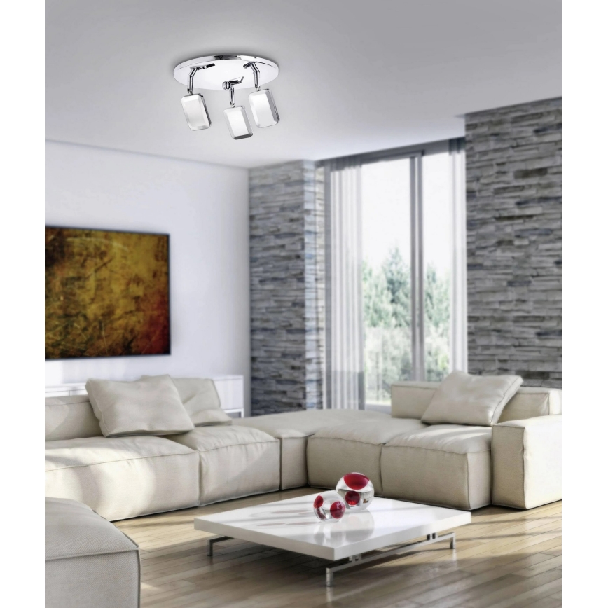 Leuchten Direkt 11243-17 - LED spotlampe WELLA 3xLED/4,2W/230V