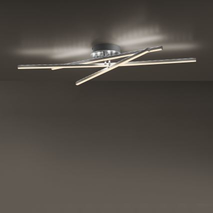 Leuchten Direkt 11256-55 - LED loftlampe dæmpbar RGB-farver ALINA 3xLED/26W/230V 2700-5000K + fjernbetjening