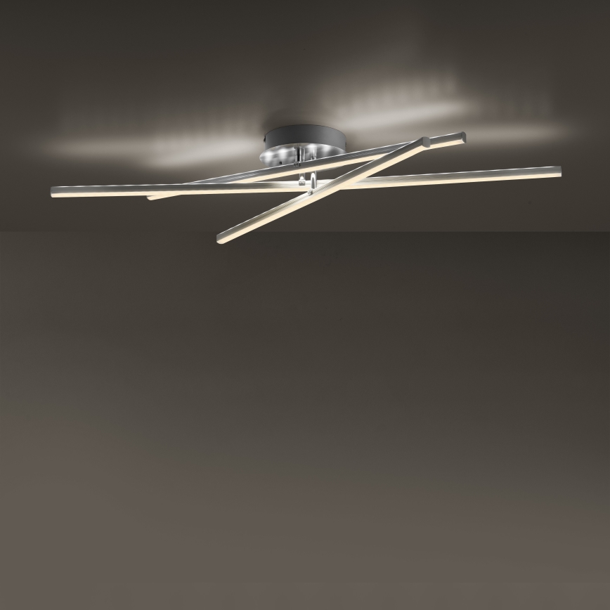 Leuchten Direkt 11256-55 - LED loftlampe dæmpbar RGB-farver ALINA 3xLED/26W/230V 2700-5000K + fjernbetjening