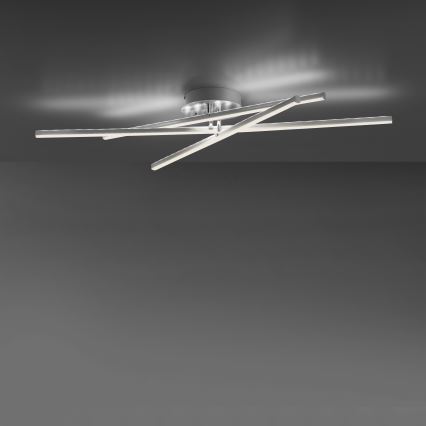 Leuchten Direkt 11256-55 - LED loftlampe dæmpbar RGB-farver ALINA 3xLED/26W/230V 2700-5000K + fjernbetjening