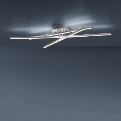 Leuchten Direkt 11256-55 - LED loftlampe dæmpbar RGB-farver ALINA 3xLED/26W/230V 2700-5000K + fjernbetjening