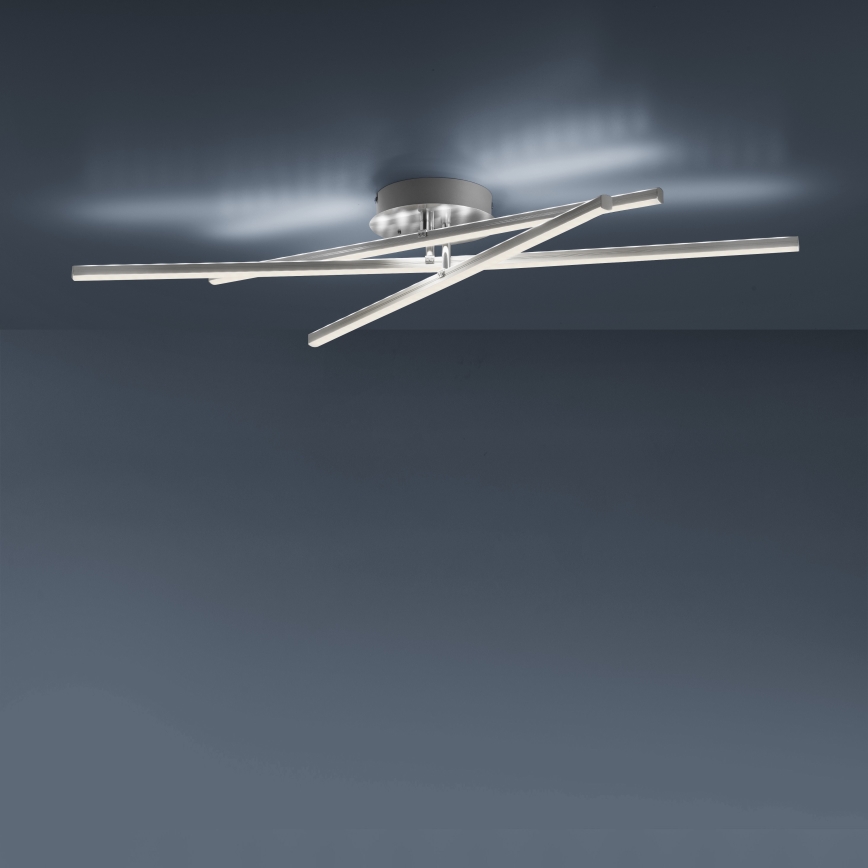 Leuchten Direkt 11256-55 - LED loftlampe dæmpbar RGB-farver ALINA 3xLED/26W/230V 2700-5000K + fjernbetjening