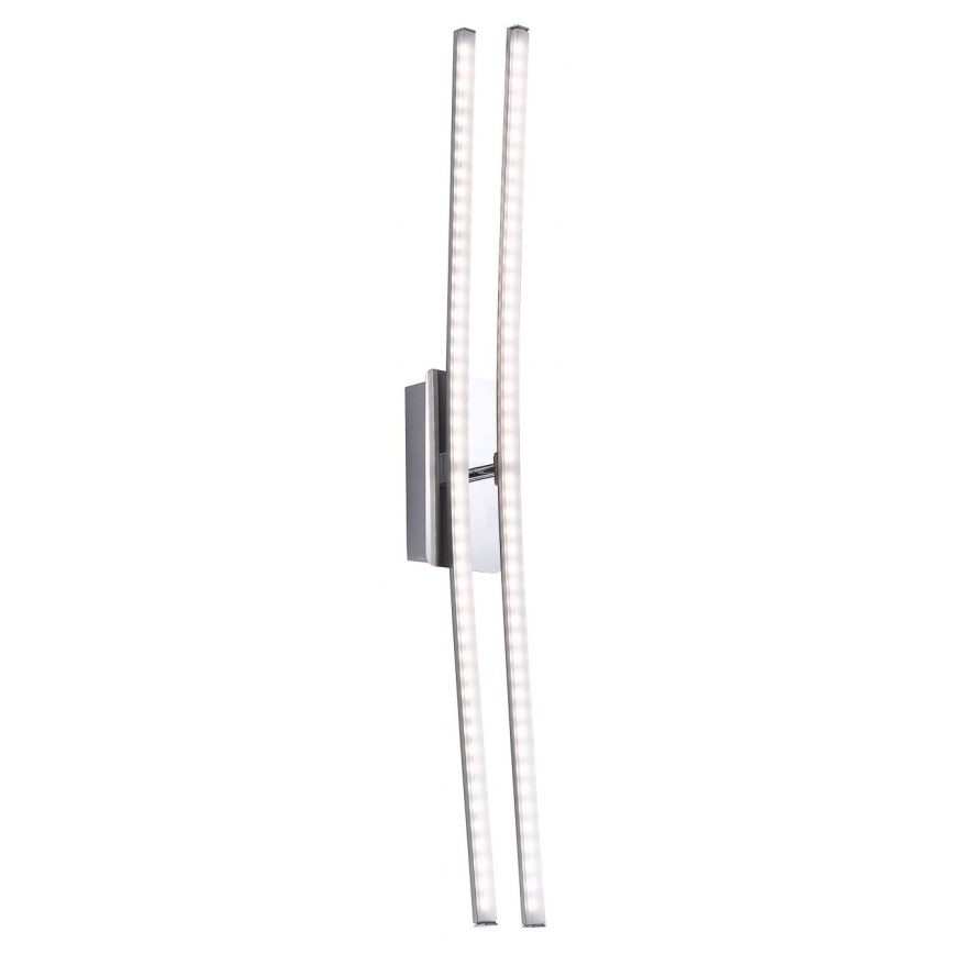 Leuchten Direkt 11272-55 - LED loftlampe SIMON 2xLED/8W/230V mat krom