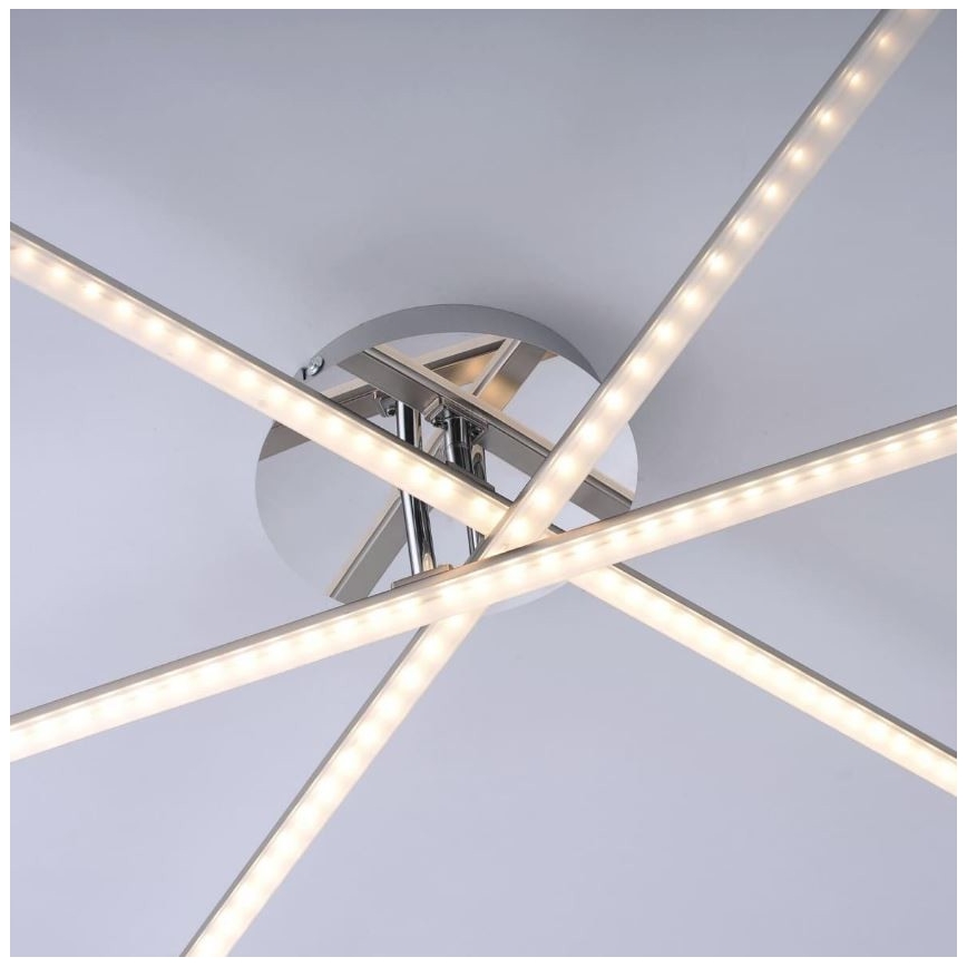 Leuchten Direkt 11274-55 - LED loftlampe SIMON 3xLED/8W/230V mat krom