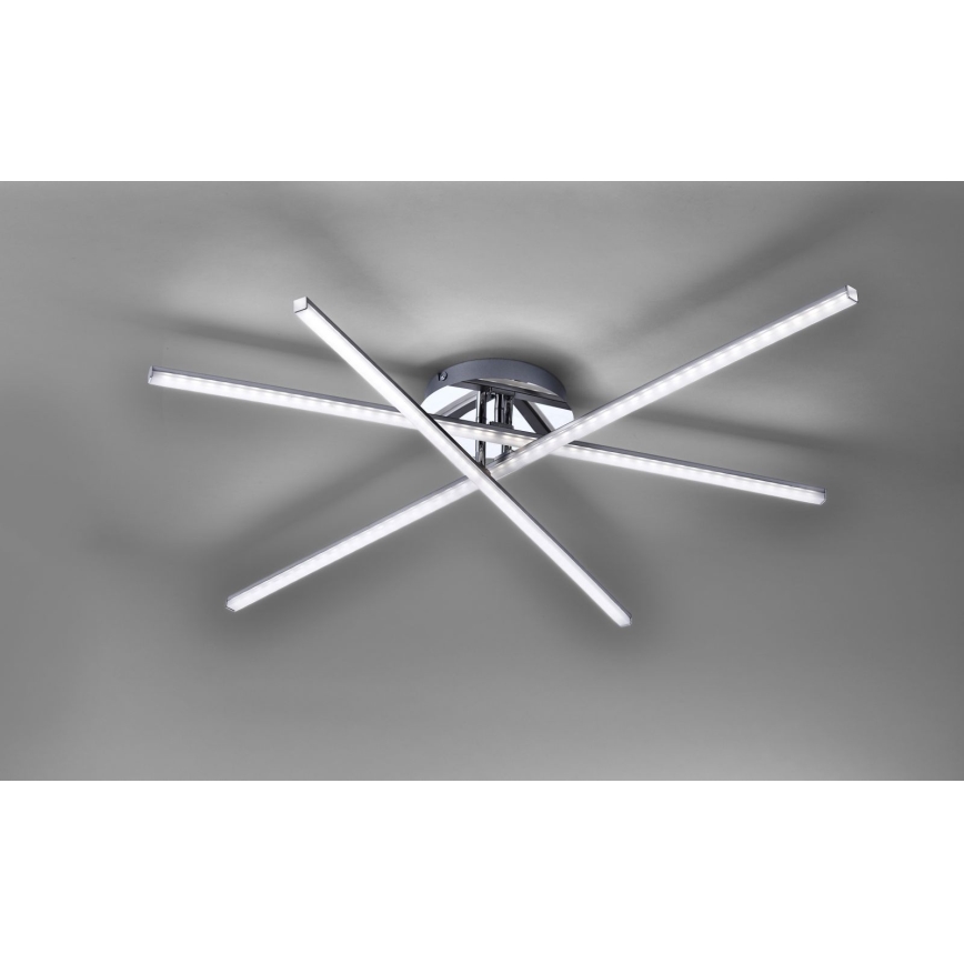 Leuchten Direkt 11274-55 - LED loftlampe SIMON 3xLED/8W/230V mat krom