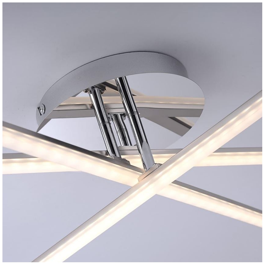 Leuchten Direkt 11274-55 - LED loftlampe SIMON 3xLED/8W/230V mat krom