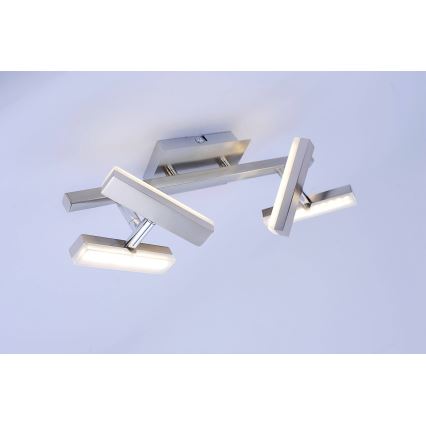 Leuchten Direkt 11277-55 - LED spotlampe RICO 4xLED/2W/230V