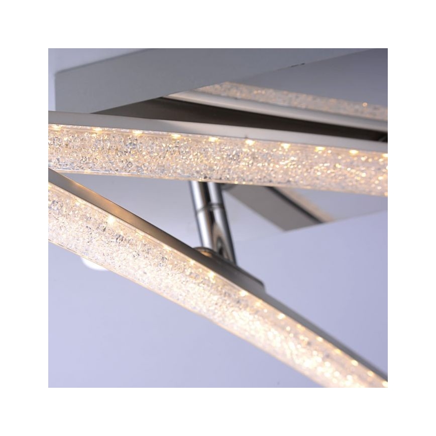 Leuchten Direkt 11290-17 - LED loftlampe SIMON 2xLED/5W/230V skinnende krom