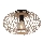 Leuchten Direkt 11410-79 - Loftlampe RACOON 1xE27/40W/230V diameter 40 cm bambus
