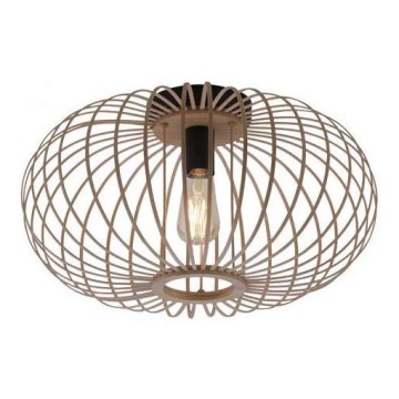 Leuchten Direkt 11411-79 - Loftlampe RACOON 1xE27/40W/230V diameter 50 cm bambus