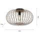 Leuchten Direkt 11411-79 - Loftlampe RACOON 1xE27/40W/230V diameter 50 cm bambus