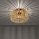 Leuchten Direkt 11412-79 - Loftlampe RACOON 1xE27/40W/230V diameter 40 cm bambus