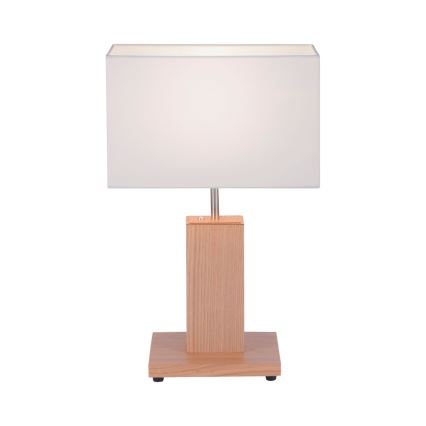 Leuchten Direkt 11421-78 - Dæmpbar LED-bordlampe AMANDA 1xE27/40W/230V + LED/5W