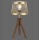 Leuchten Direkt 11423-60 - Bordlampe FREDERIK 1xE27/60W/230V mangotræ