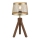 Leuchten Direkt 11423-60 - Bordlampe FREDERIK 1xE27/60W/230V mangotræ