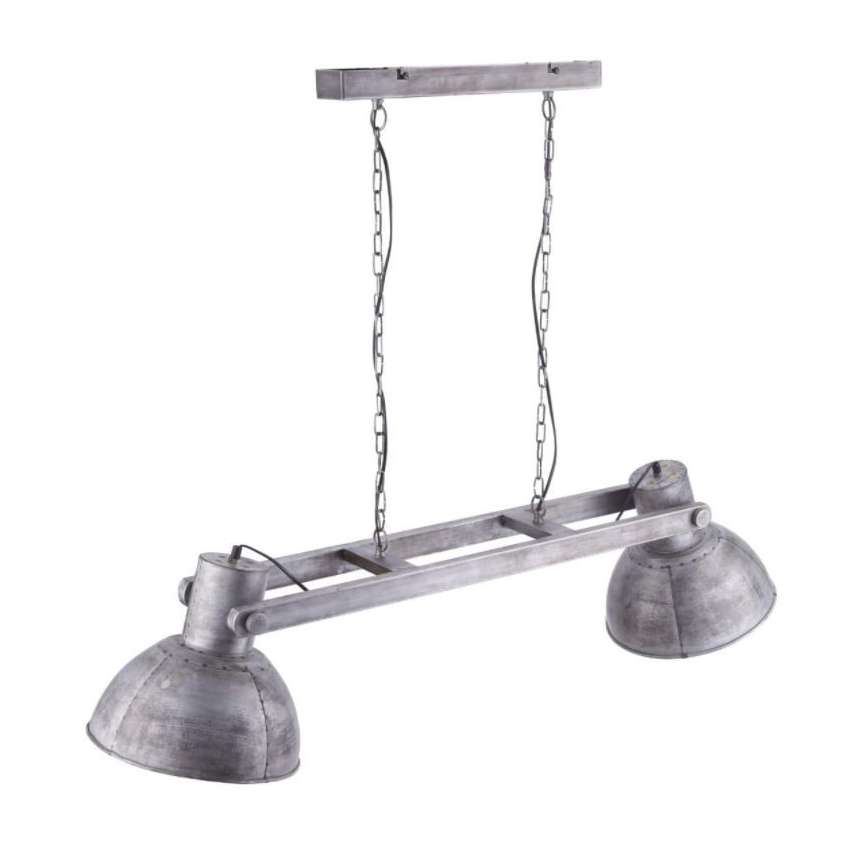 Leuchten Direkt 11483-77 - Pendel SAMIA 2xE27/25W/230V