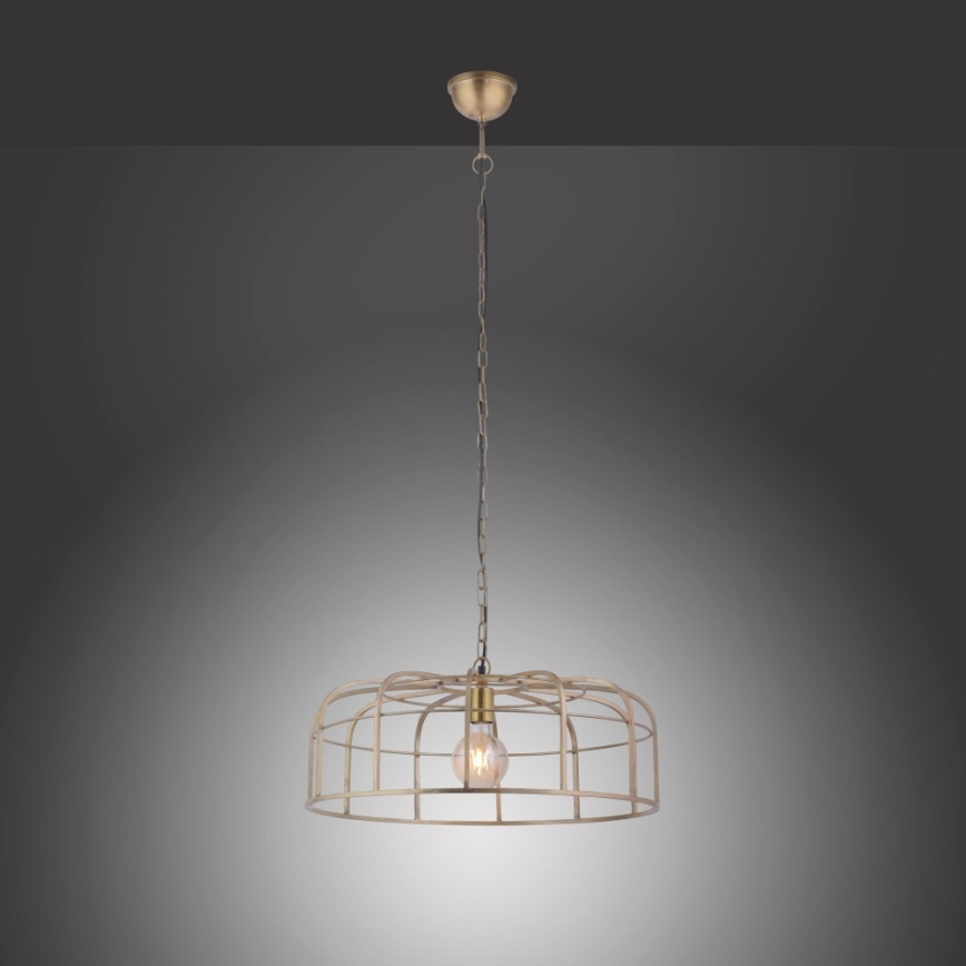 Leuchten Direkt 11493-60 - Pendel m. kædeophæng AMIR 1xE27/25W/230V
