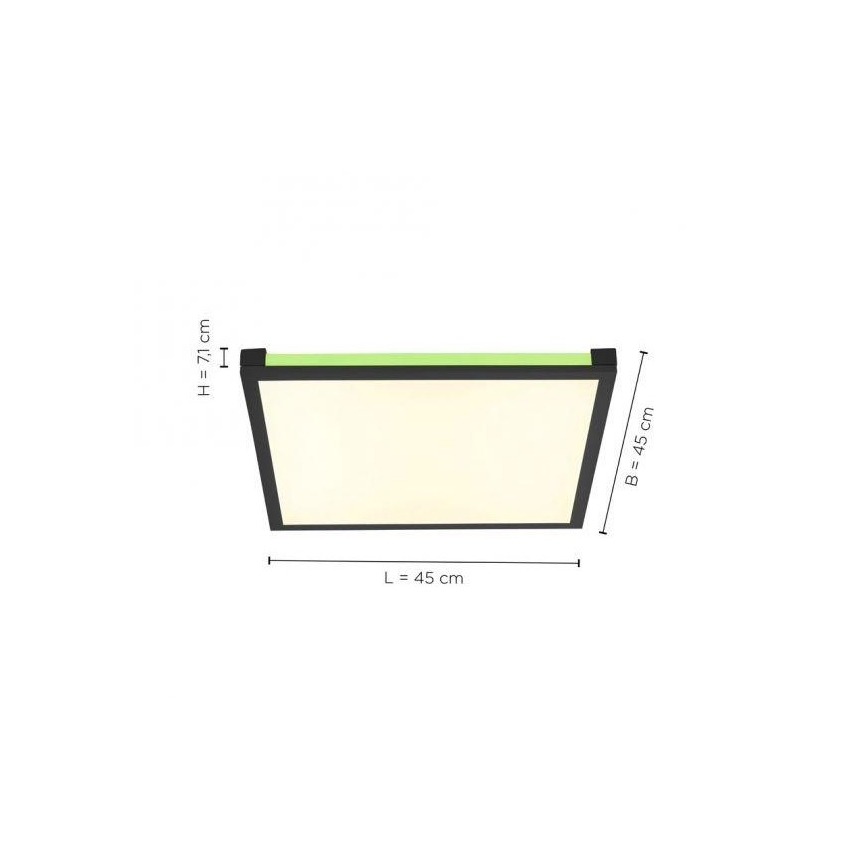 Leuchten Direkt 11621-18 - LED loftlampe dæmpbar MARIO LED/24W/230V 2700-5000K + fjernbetjening