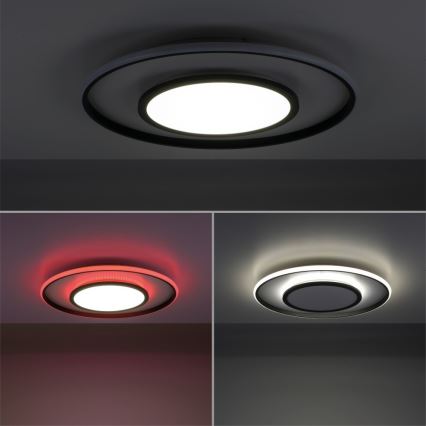 Leuchten Direkt 11627-18 - LED lampe dæmpbar RGB-farver ARENDA LED/31W/230V 2700-5000K + fjernbetjening