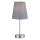 Leuchten Direkt 11680-15 - Bordlampe HEINRICH 1xE14/40W/230V grå