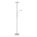 Leuchten Direkt 11709-55 - LED gulvlampe dæmpbar HANS LED/22W/230V + LED/4W
