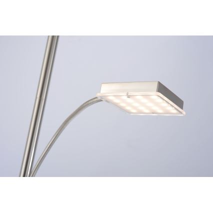 Leuchten Direkt 11710-55 - LED lampe dæmpbar HANS LED/22W/230V + LED/4W