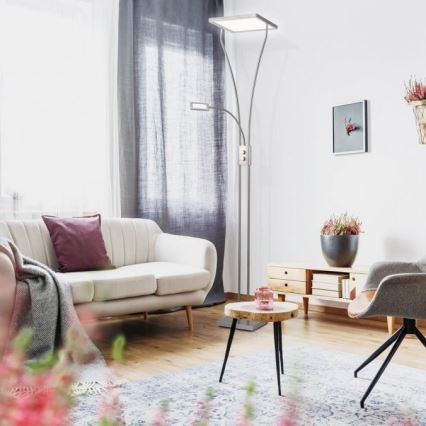 Leuchten Direkt 11722-55 - Dæmpbar LED-lampe MARIAN LED/33,5W/230V + LED/3,6W