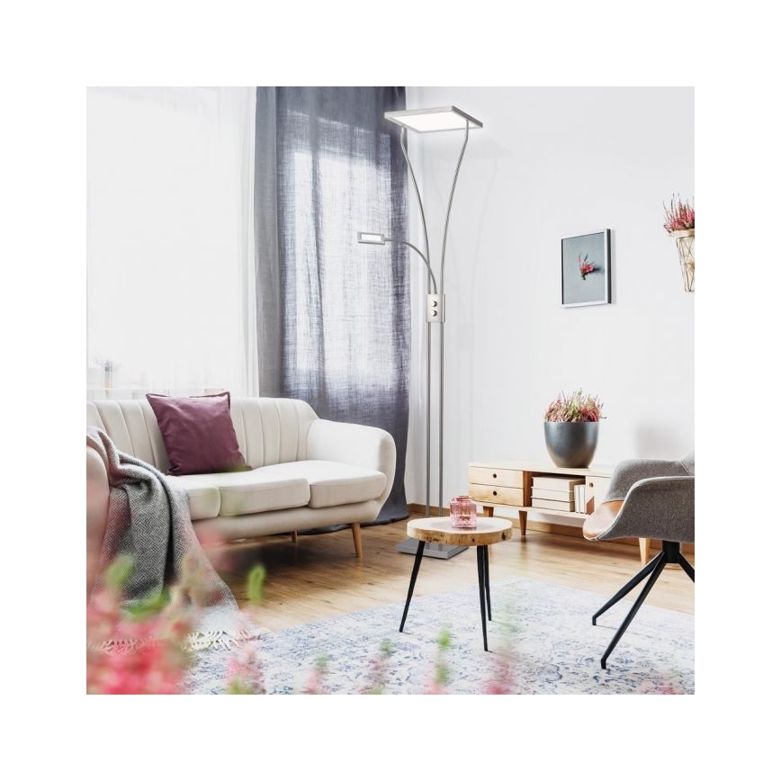 Leuchten Direkt 11722-55 - Dæmpbar LED-lampe MARIAN LED/33,5W/230V + LED/3,6W