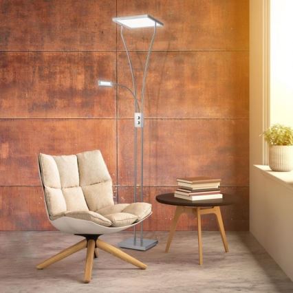 Leuchten Direkt 11722-55 - Dæmpbar LED-lampe MARIAN LED/33,5W/230V + LED/3,6W